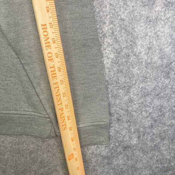 Ted Baker London Gray Men's Long Sleeve 1/4 Zip Up Pullover Sweater Sz 7 - Picture 5 of 7